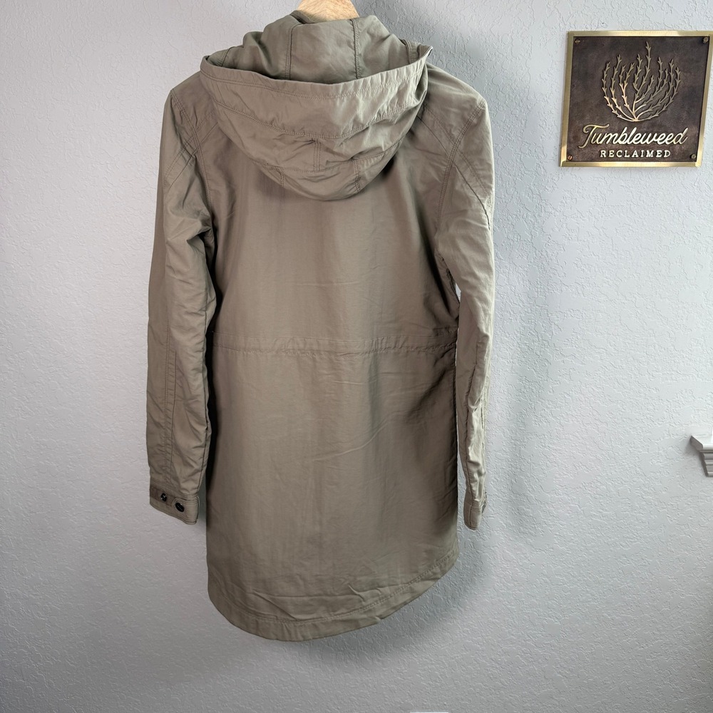 REI Co Op Women's Hooded Anorak Jacket Khaki Green Size XS Built on Purpose - Picture 9 of 10